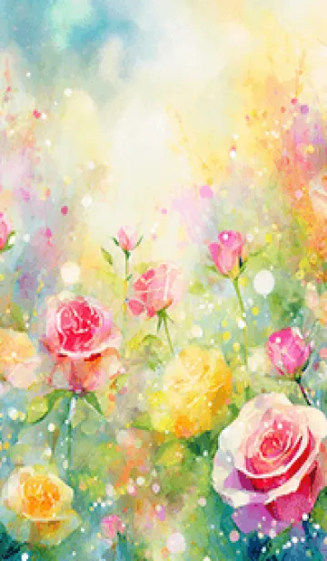 薔薇(バラ)の花の着せかえ(R773)の着せ替えメイン画像