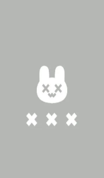 [LINE着せ替え] 地雷うさぎ(dusty color1-04)の画像1