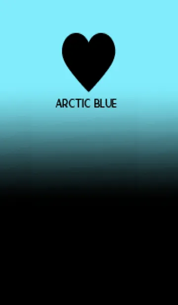 [LINE着せ替え] Black & Arctic Blue Theme V.5 (JP)の画像1