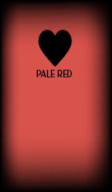 [LINE着せ替え] Black & Pale Red Theme V5 (JP)の画像1