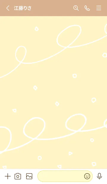 [LINE着せ替え] 図形とクルクル21の画像2