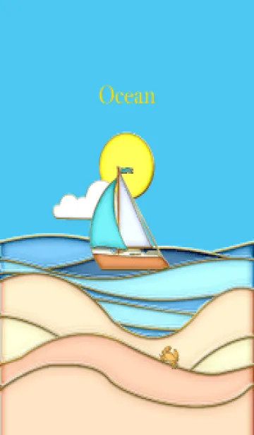 [LINE着せ替え] Enamel Pin ocean 10の画像1