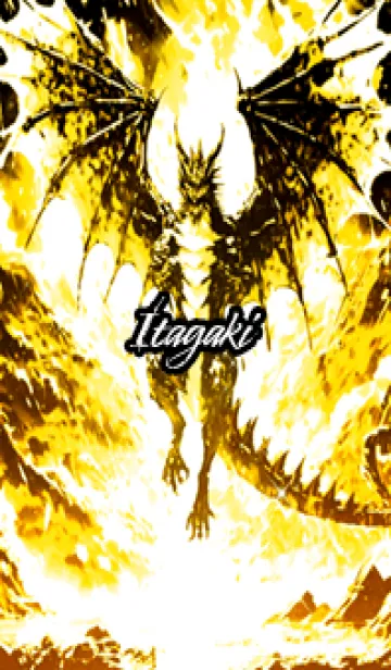 [LINE着せ替え] ItagakiGolden Luck Rising！の画像1