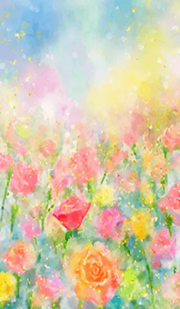 [LINE着せ替え] 薔薇(バラ)の花の着せかえ(R799)の画像1