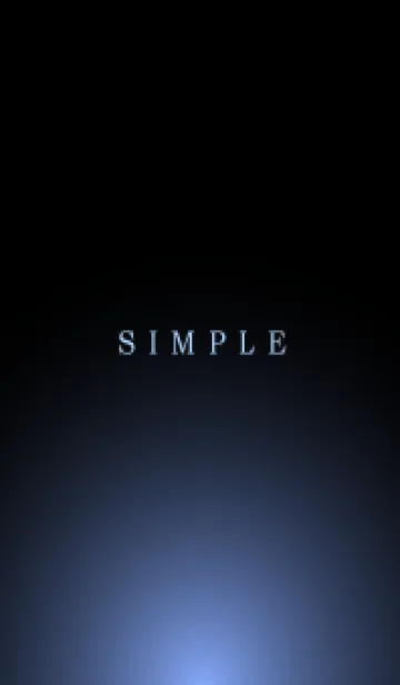 [LINE着せ替え] SIMPLE LIGHT -BLACK- 16の画像1