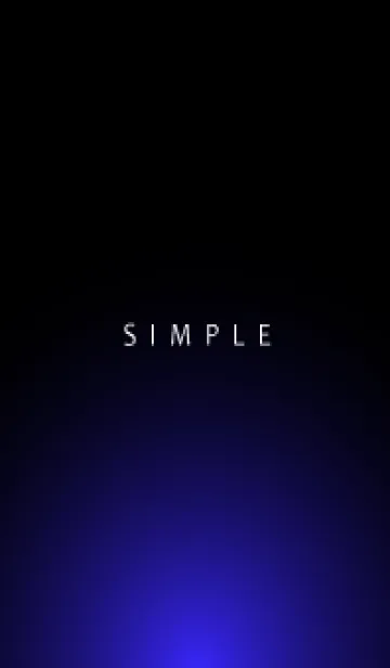 [LINE着せ替え] Simple Light -COOL BLACK- 16の画像1
