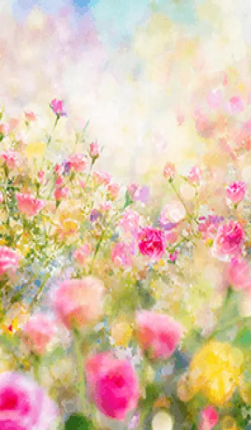 [LINE着せ替え] 薔薇(バラ)の花の着せかえ(R810)の画像1