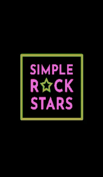 [LINE着せ替え] シンプル ロック スター 183の画像1