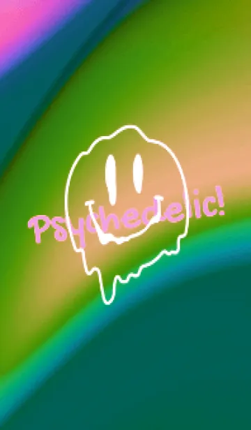 [LINE着せ替え] サイケデリック スマイル .70の画像1