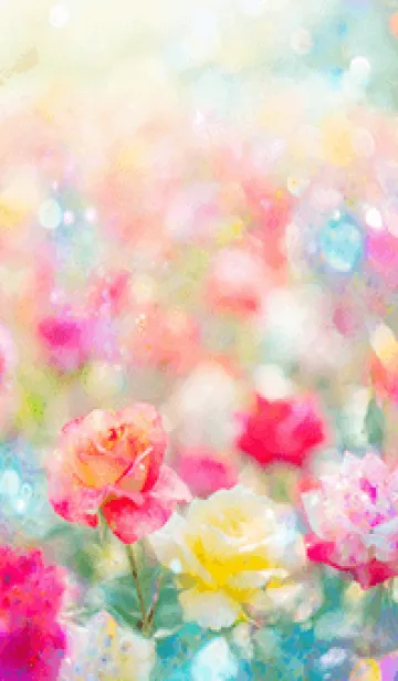 [LINE着せ替え] 薔薇(バラ)の花の着せかえ(R813)の画像1