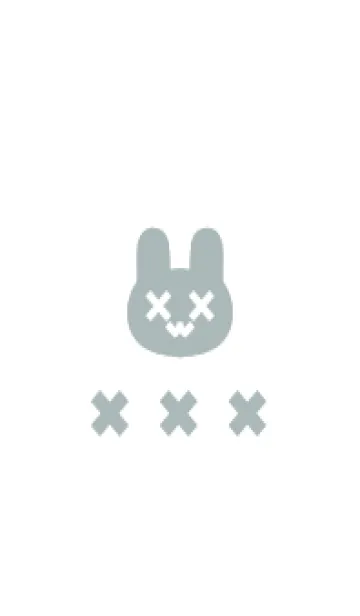 [LINE着せ替え] 地雷うさぎ(dusty color2-05)の画像1