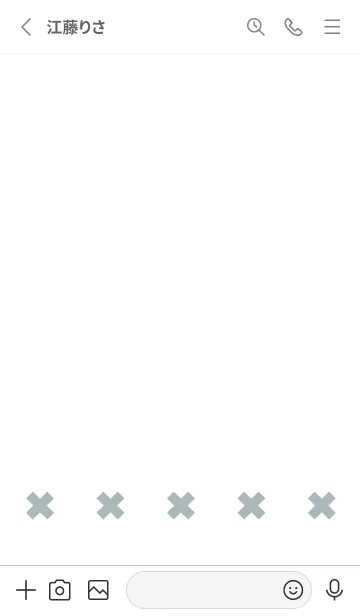 [LINE着せ替え] 地雷うさぎ(dusty color2-05)の画像2