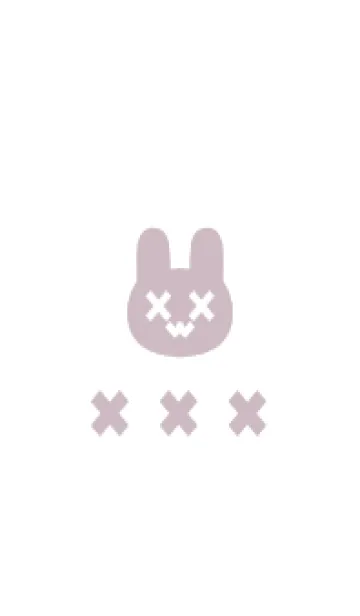 [LINE着せ替え] 地雷うさぎ(dusty color2-07)の画像1