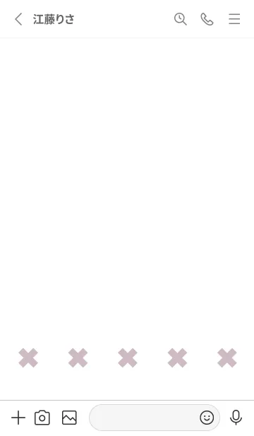 [LINE着せ替え] 地雷うさぎ(dusty color2-07)の画像2