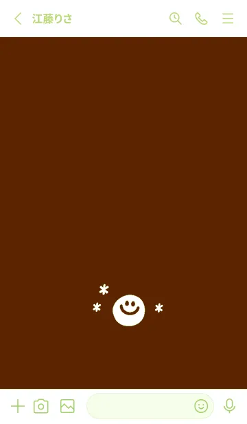 [LINE着せ替え] ミニ スマイル _47の画像2