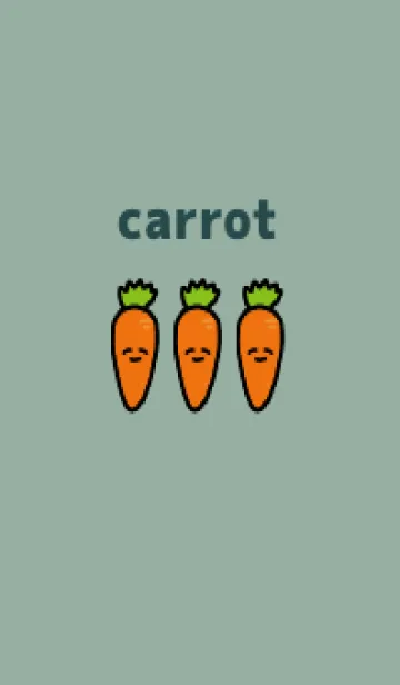 [LINE着せ替え] carrot_dustygreenの画像1