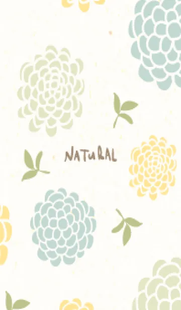 [LINE着せ替え] くすみカラー 鞠 花9の画像1