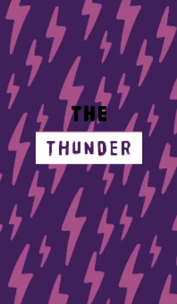 [LINE着せ替え] ザ サンダー .41の画像1