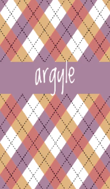 [LINE着せ替え] アーガイル チェック 28の画像1