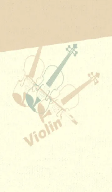 [LINE着せ替え] Violin 3カラー 裏葉色の画像1