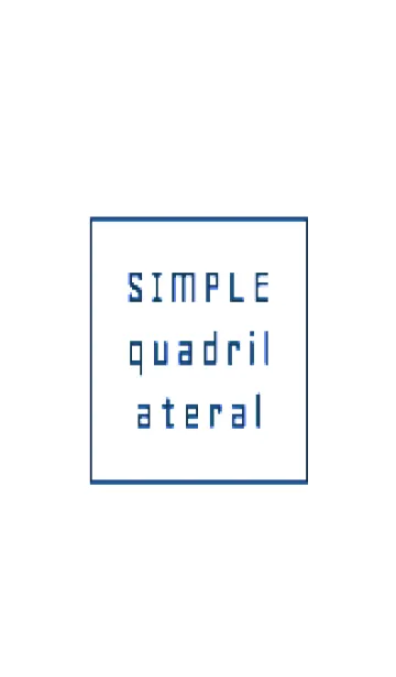 [LINE着せ替え] シンプルな正方形 88の画像1