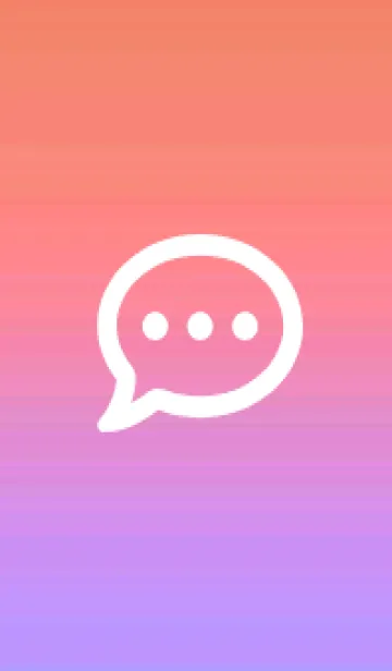 [LINE着せ替え] グラデーション シンプル アイコン 30の画像1