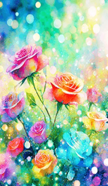 [LINE着せ替え] 薔薇(バラ)の花の着せかえ(R821)の画像1