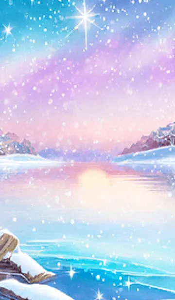 優美な冬の風景の着せかえ(Winter-792)の着せ替えメイン画像