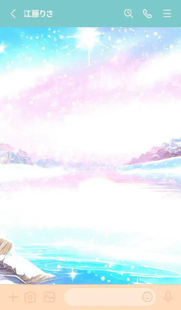 [LINE着せ替え] 優美な冬の風景の着せかえ(Winter-792)の画像2