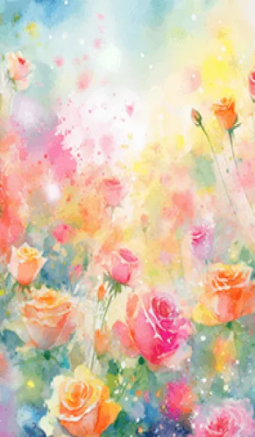 [LINE着せ替え] 薔薇(バラ)の花の着せかえ(R831)の画像1