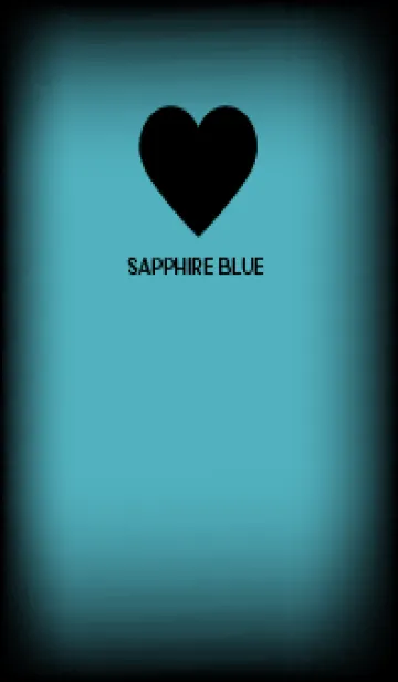 [LINE着せ替え] Black & Sapphire Blue Theme V5 (JP)の画像1