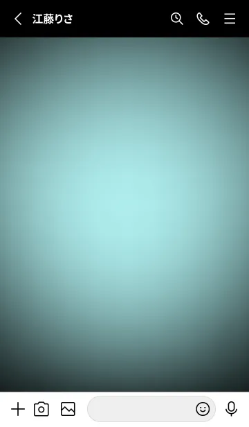 [LINE着せ替え] Pale Blue Light Theme V5 (JP)の画像2