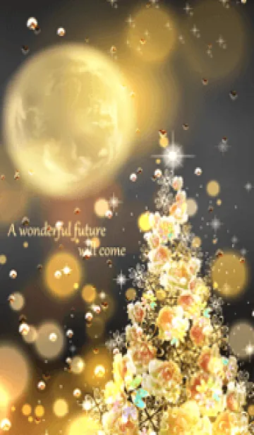 [LINE着せ替え] 金運恋愛運急上昇☆煌めきのクリスマス♪9の画像1