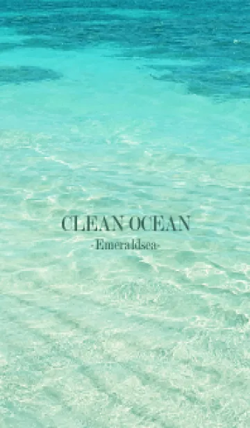 [LINE着せ替え] CLEAN OCEAN-Emerald sea HAWAII 8の画像1