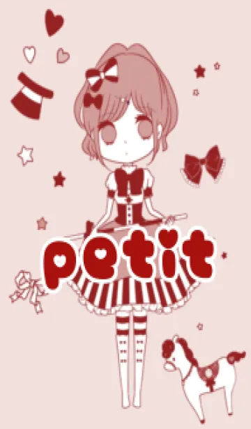 [LINE着せ替え] petit doll マジシャンちゃんの画像1