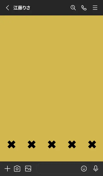 [LINE着せ替え] 地雷うさぎ(dusty color3-03)の画像2