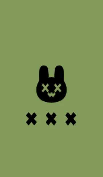 [LINE着せ替え] 地雷うさぎ(dusty color3-04)の画像1