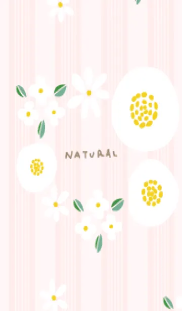 [LINE着せ替え] おしゃれな白い花28の画像1