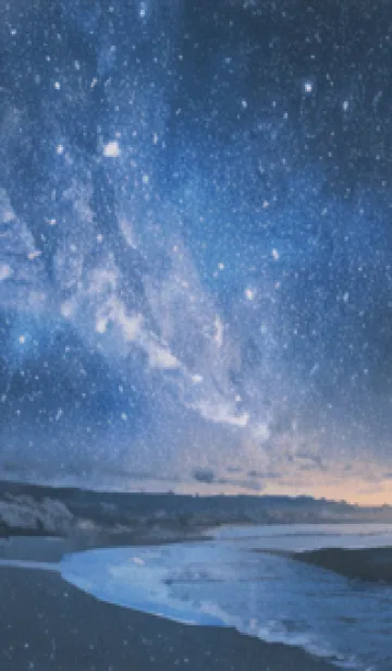 [LINE着せ替え] 銀河の冬空 #MC214。の画像1