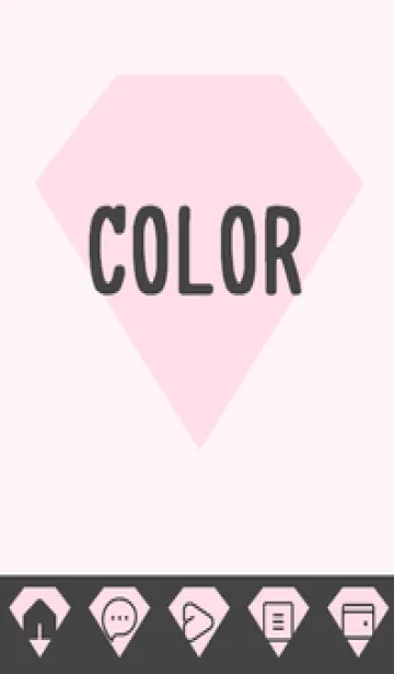 [LINE着せ替え] pink color Z41の画像1