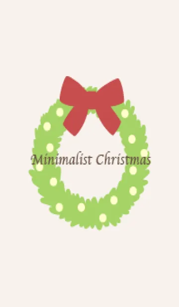 [LINE着せ替え] Minimalist Christmasの画像1