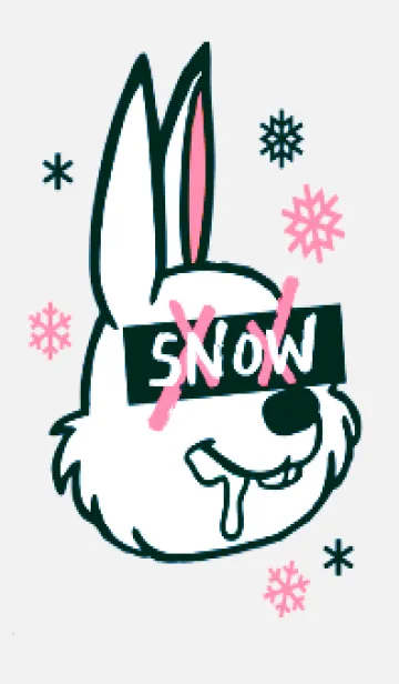 [LINE着せ替え] スノーラビット .23の画像1