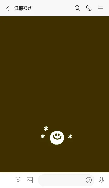 [LINE着せ替え] ミニ スマイル _48の画像2