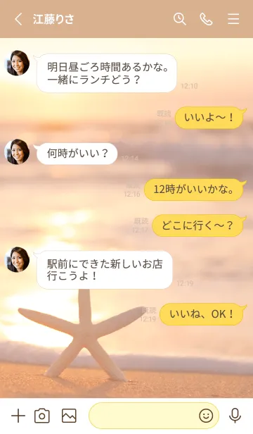 [LINE着せ替え] BeachStar 28の画像3