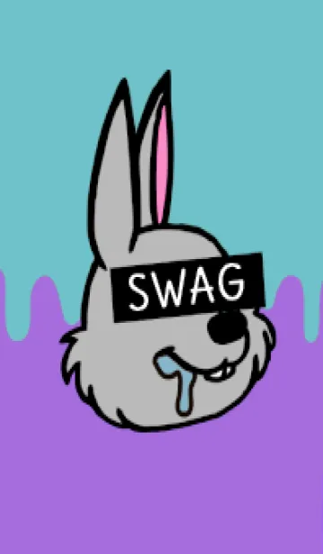 [LINE着せ替え] スワッグ ラビット 27の画像1