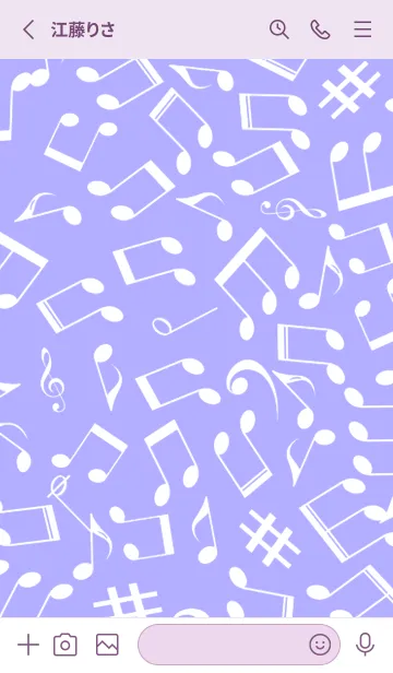 [LINE着せ替え] ミュージック スクワーズ 78の画像2