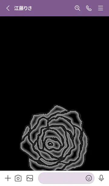 [LINE着せ替え] ROSE in Colorの画像2