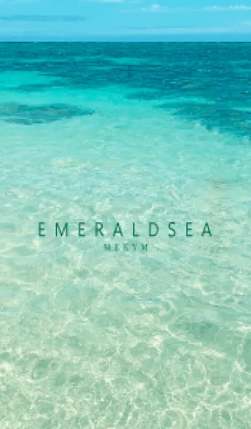 [LINE着せ替え] EMERALD SEA HAWAII-SHELL 6の画像1