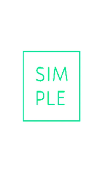 [LINE着せ替え] シンプル アイコン .51の画像1