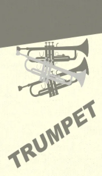 [LINE着せ替え] Trumpet CLR パールグレイの画像1